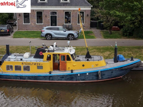 Varend Woonschip ex RWS vlet 14.78