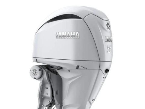 Yamaha F300 NSB V6 4.2L Outboard Engine – Grey