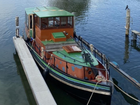 Historische Amsterdamse Sleepboot