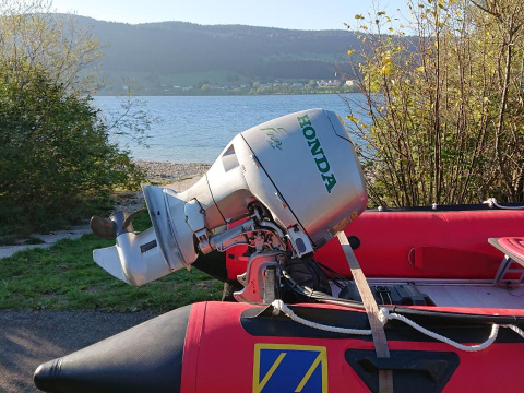 Honda Monteur 40 ch 4 temps idéal pour Zodiac