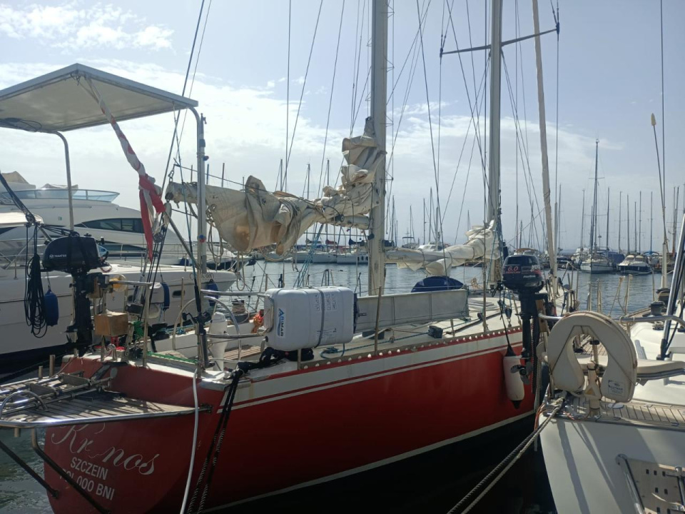 Schooner in steel image