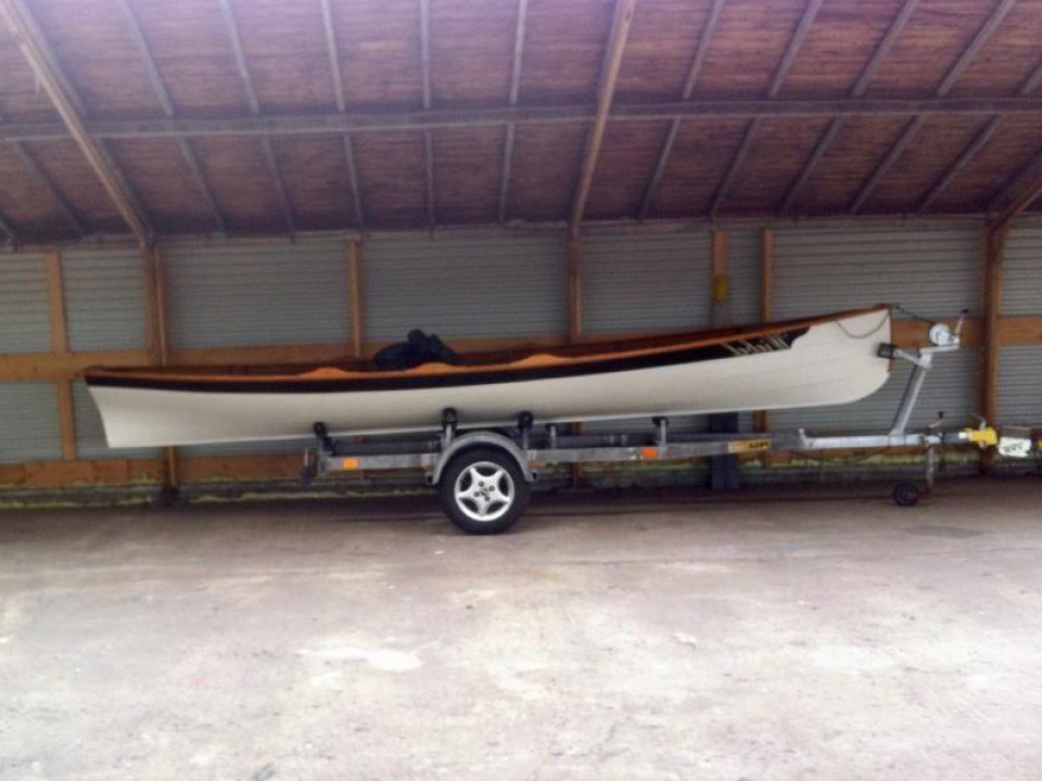 Wherry Roeiboot Met Trailer, Reserviert